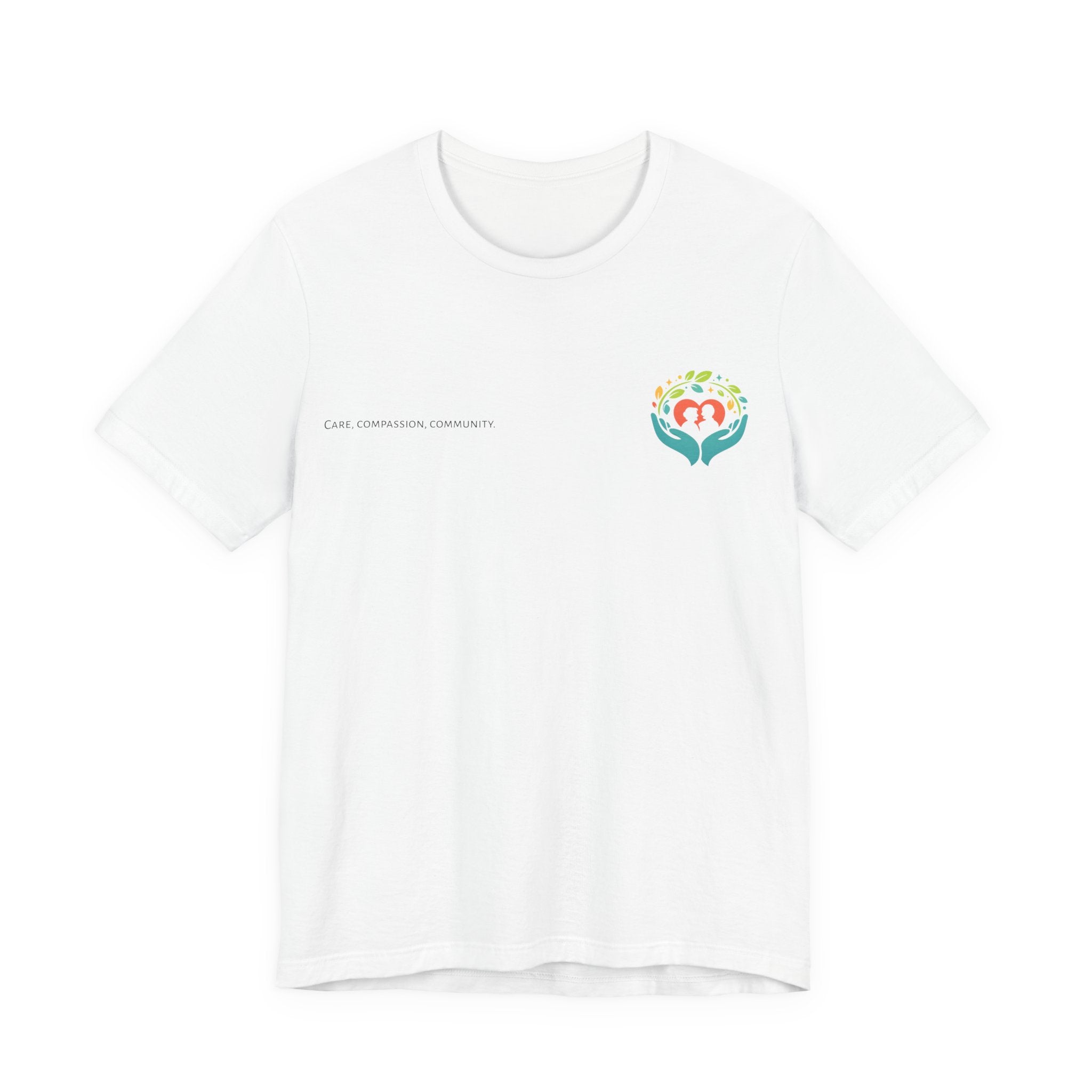 Custom for Senior Center Crew Shirt | Assisted Living Staff T-Shirt | Personalized Caregiver Uniform | Nursing Home Team Shirt