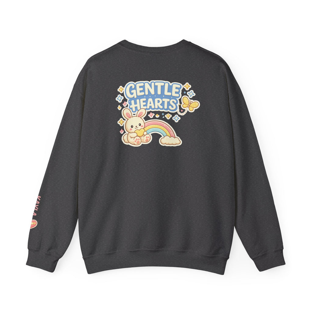 Pediatric care team sweatshirt cute nurse design customizable names medical staff gift hospital kids unit cozy crewneck